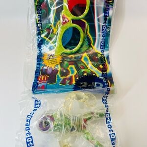 2000’s McDonald’s Spy Kids 3-D Happy Meal Toy #4 Sealed w Comic & 3-D Glasses
